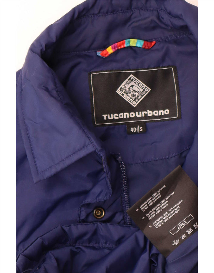 Tucano Urbano Damen Regenjacke IT 40 Small Marineblau Polyamid