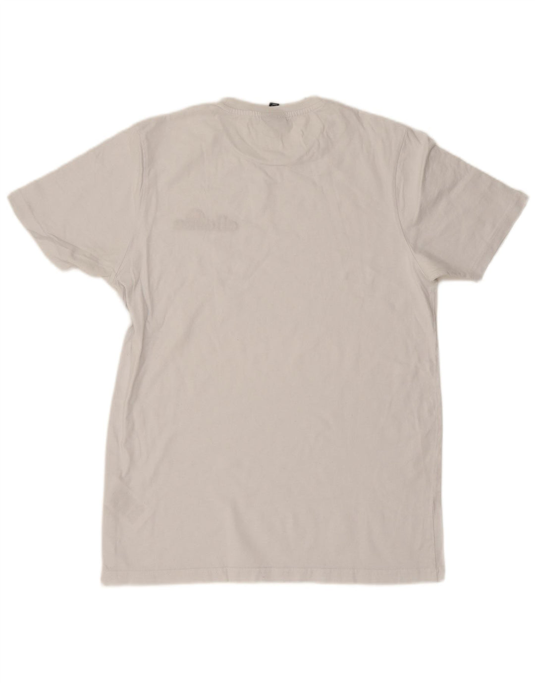 Ellesse Herren T-Shirt Top Große weiße Baumwolle