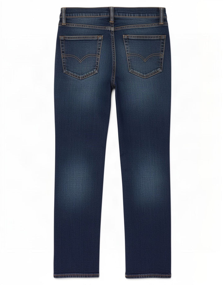 Levi's Herren Distressed Slim Jeans W32 L27 Blaue Baumwolle