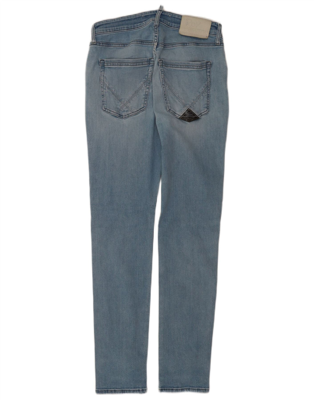 Roy Rogers Damen Slim Jeans W33 L30 Blaue Baumwolle