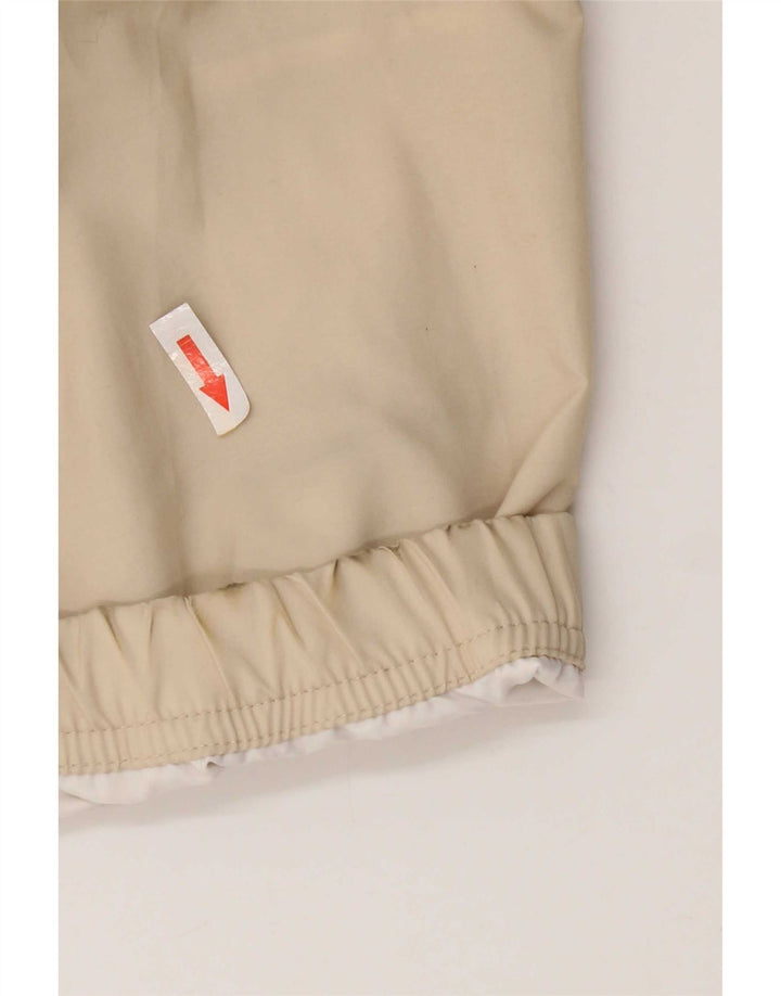 Nike Herren-Trainingsanzug-Oberteiljacke UK 47/48 2XL Beige Colourblock-Polyester