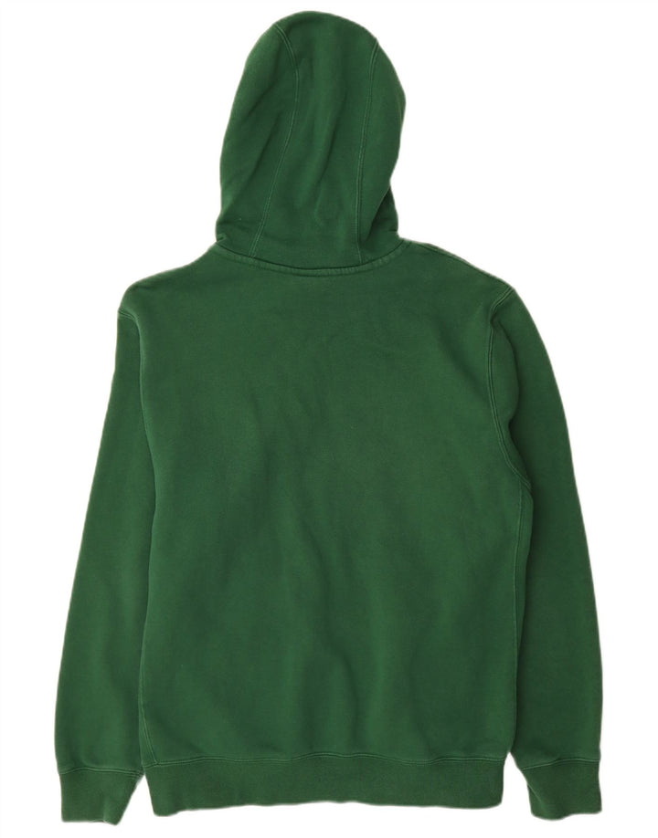 Nike Herren-Kapuzenpullover mit Grafik, mittelgrüne Baumwolle