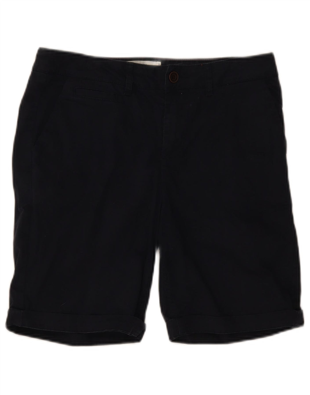 Fat Face Damen Bermudashorts UK 10 Small W32 Marineblaue Baumwolle