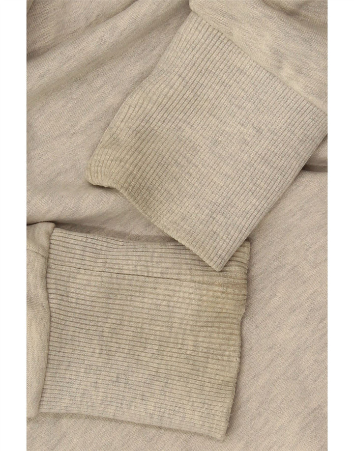 Superdry Herren-Kapuzenpullover mit Grafik, Größe S, graue Baumwolle