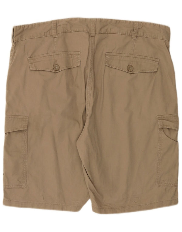 Mountain Warehouse Herren-Cargoshorts, W38, XL, Khaki, Baumwolle
