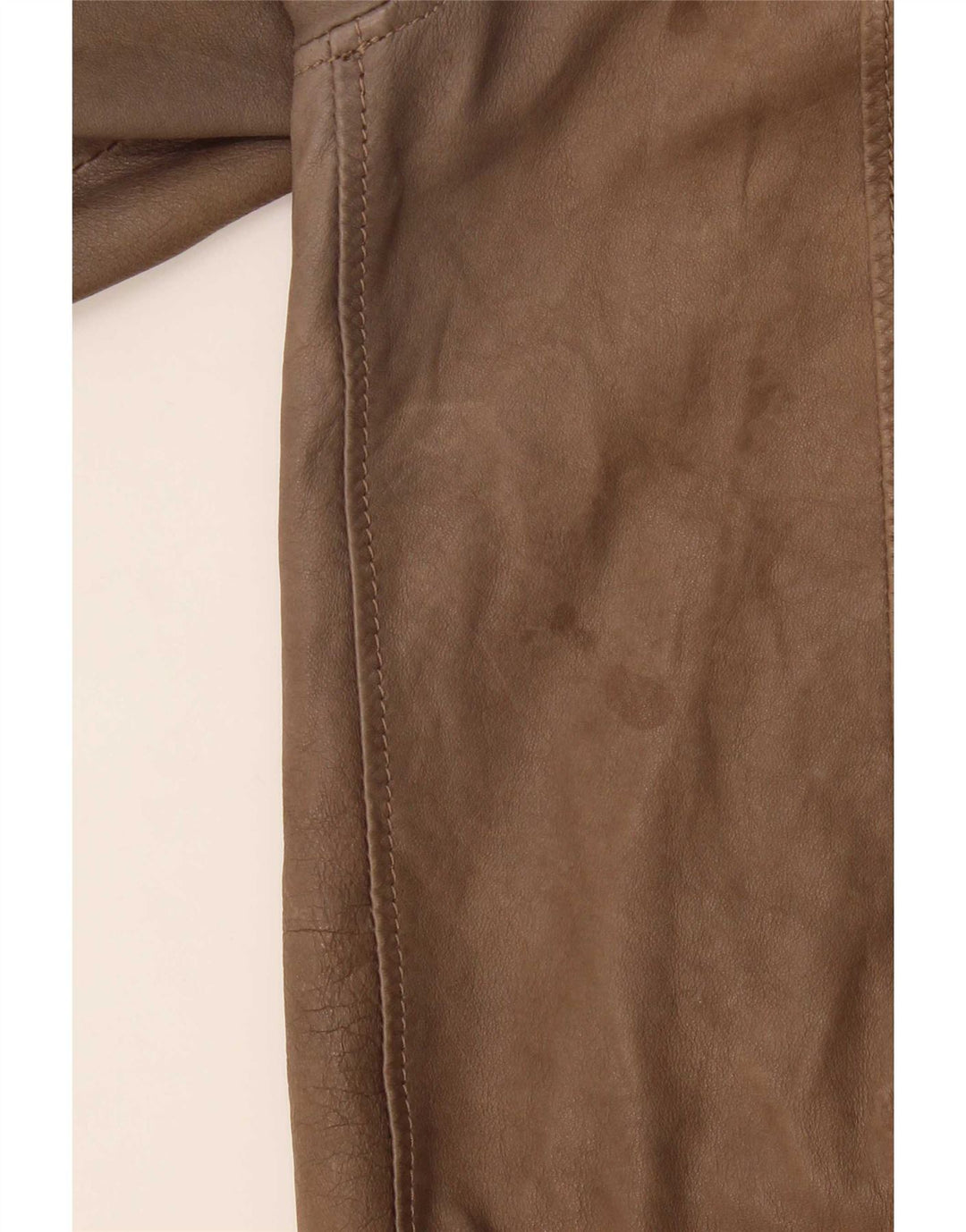 Jeckerson Herren Lederjacke UK 42 XL Braun