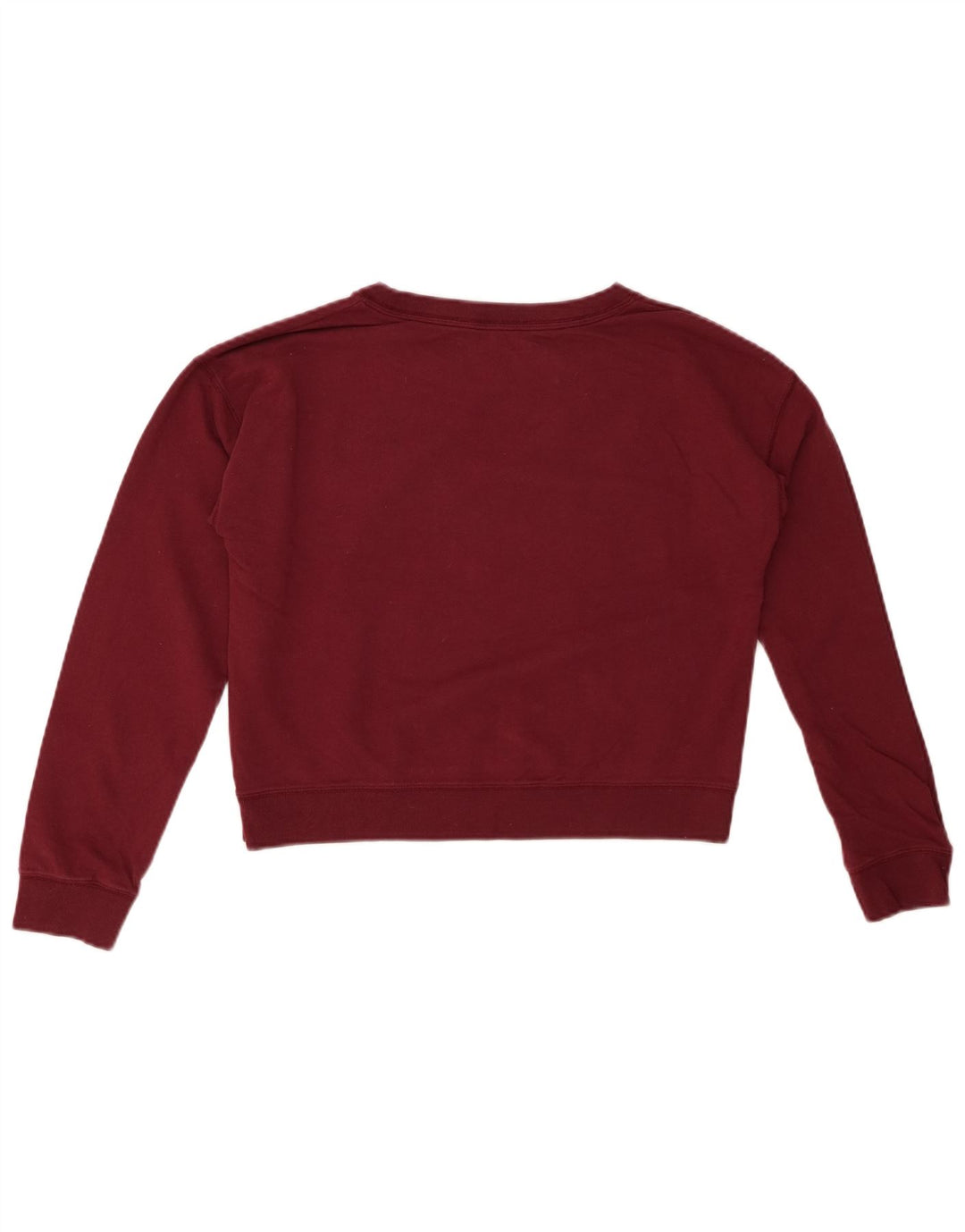 JACK WILLS Damen Übergroßer Crop-Sweatshirt-Pullover, Gr. 8, Klein, Kastanienbraun