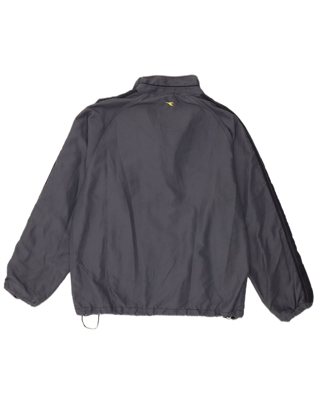 Diadora Herren-Trainingsanzug-Oberteil, Jacke, groß, marineblau, Farbblock-Polyester