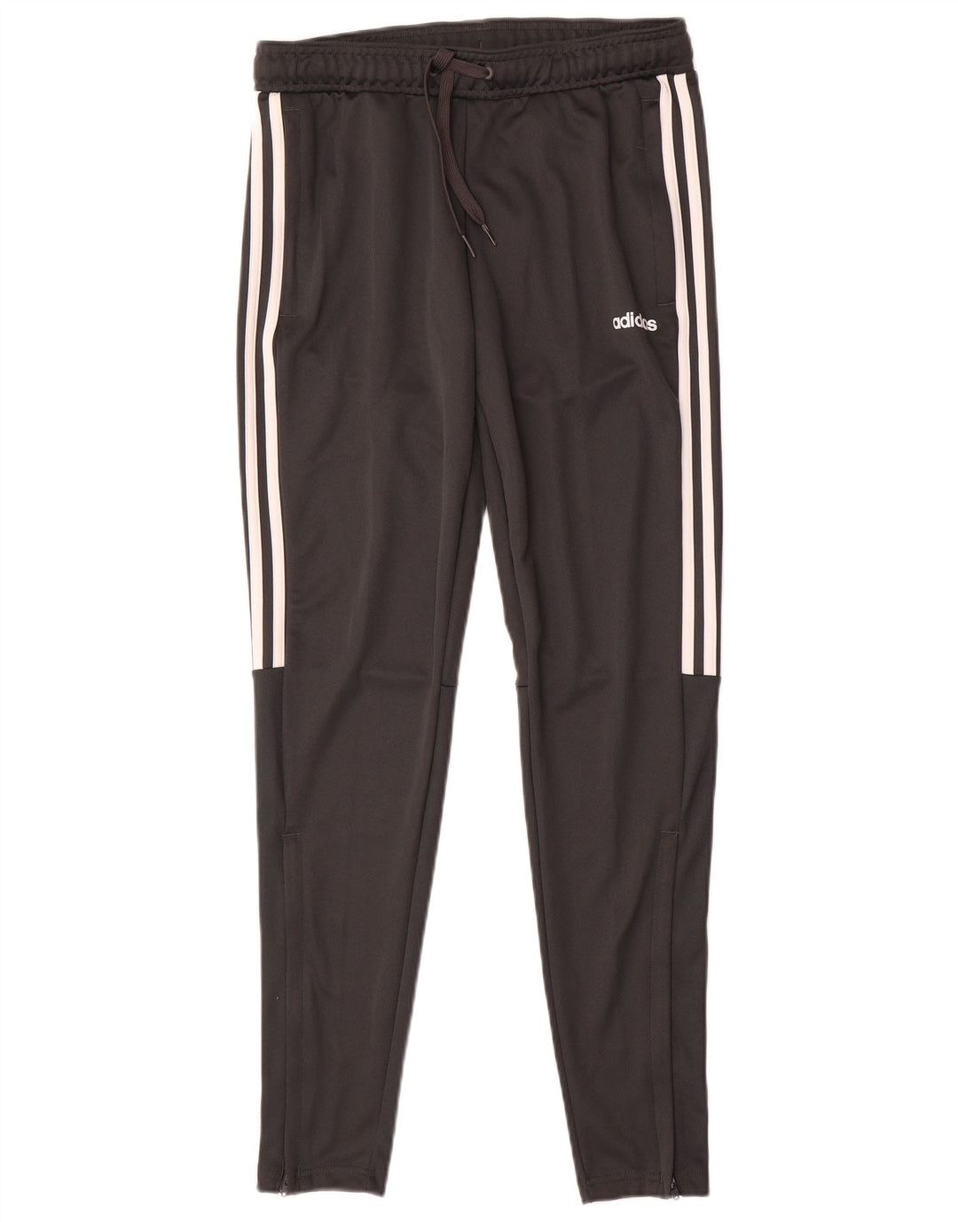 Adidas Damen Climalite Trainingshose UK 8/10 Small Grau Polyester