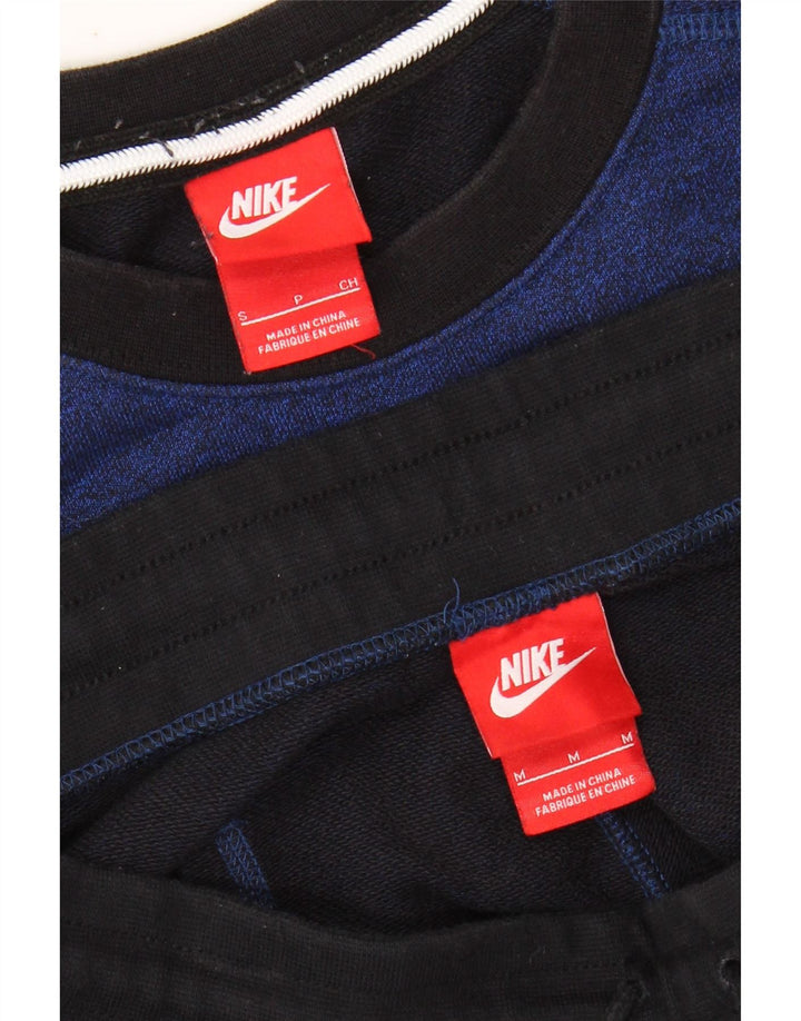 NIKE Herren-Trainingsanzug, klein, marineblau, Colourblock-Baumwolle