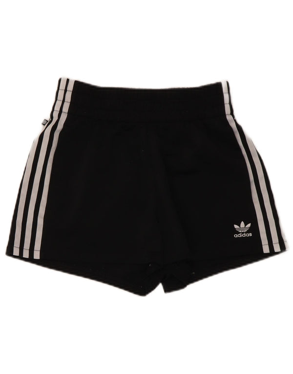 Adidas Damen Sportshorts UK 4/6 XS Schwarz Polyester
