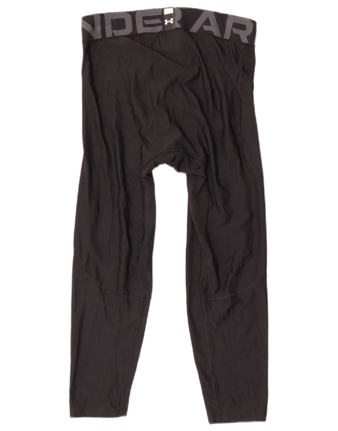 Under Armour Herren Heat Gear Graphic Capri-Leggings Medium Schwarz