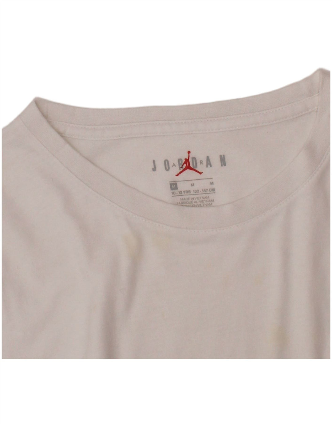 JORDAN Grafik-T-Shirt für Jungen, 10–11 Jahre, mittelweiß