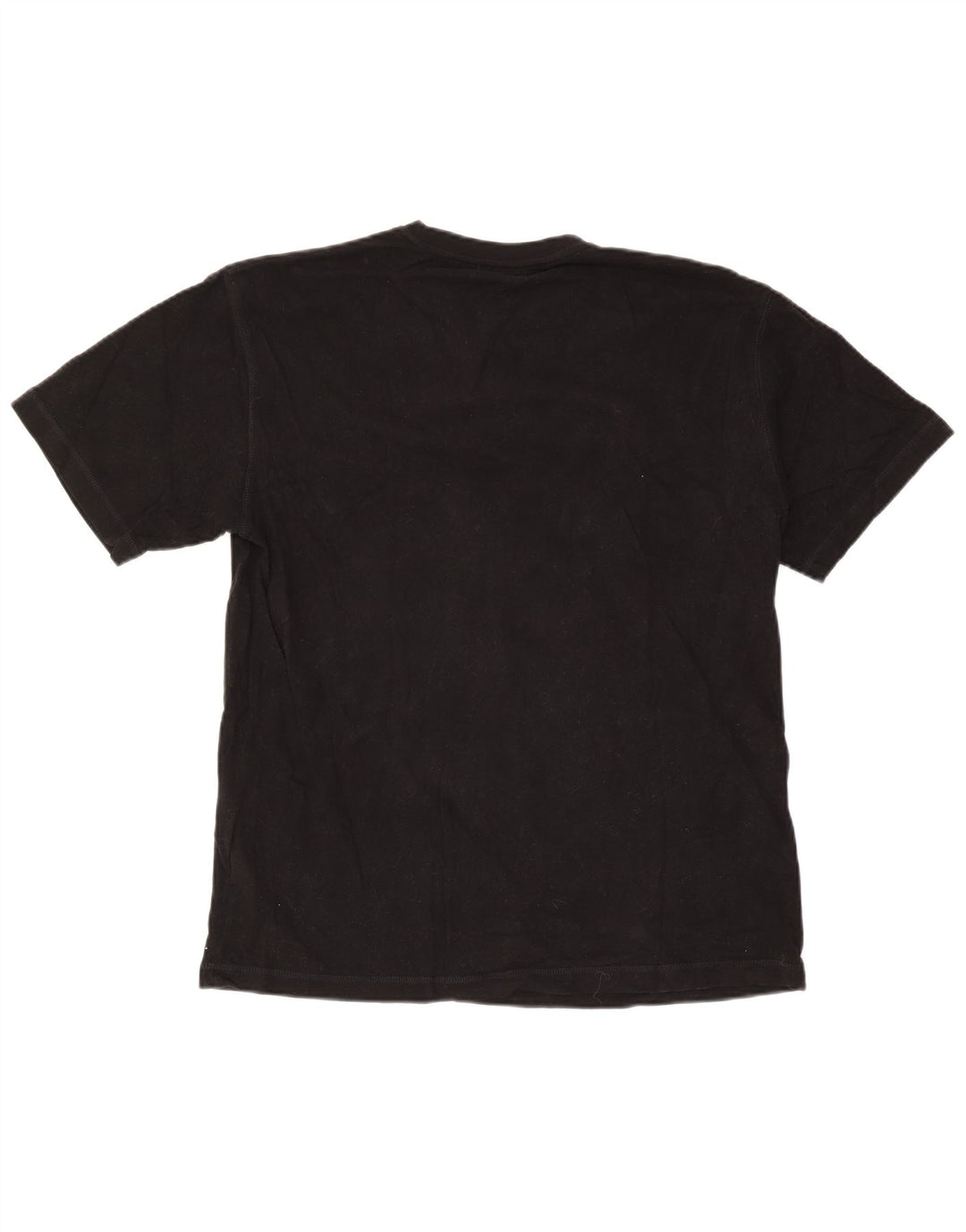Fila Herren-T-Shirt mit Grafik, groß, aus schwarzer Baumwolle
