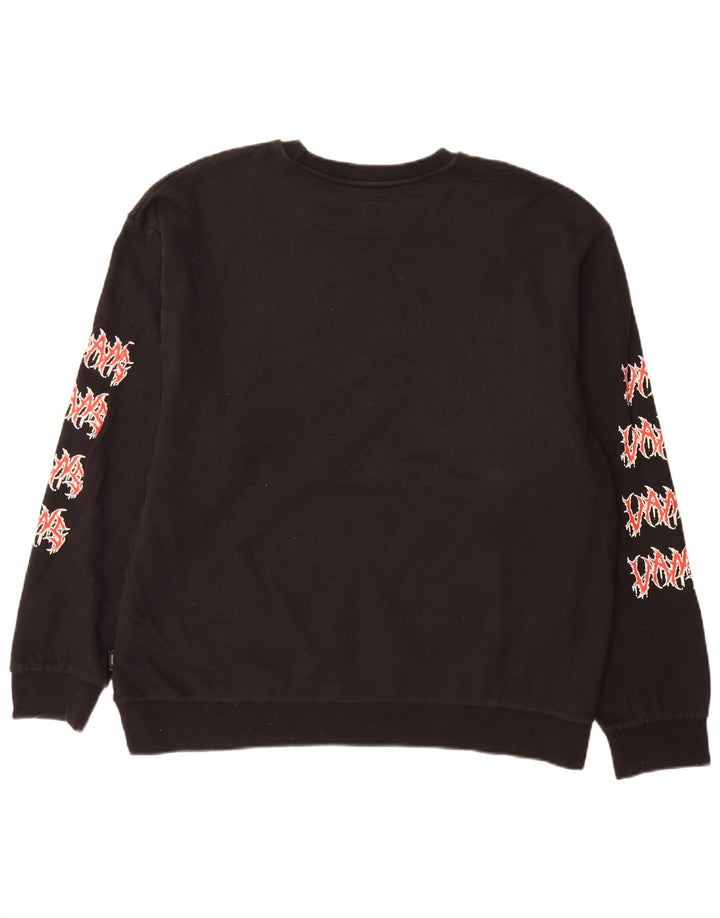 Vans Herren Relaxed Graphic Sweatshirt Pullover XL Schwarz Baumwolle
