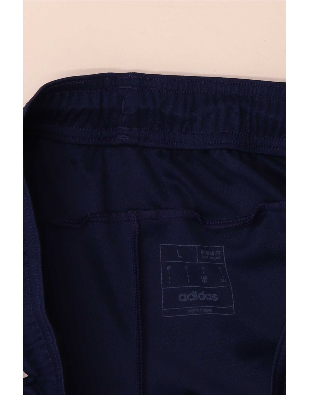 Adidas Herren Aeroready Sportshorts mit normaler Passform, großes marineblaues Polyester