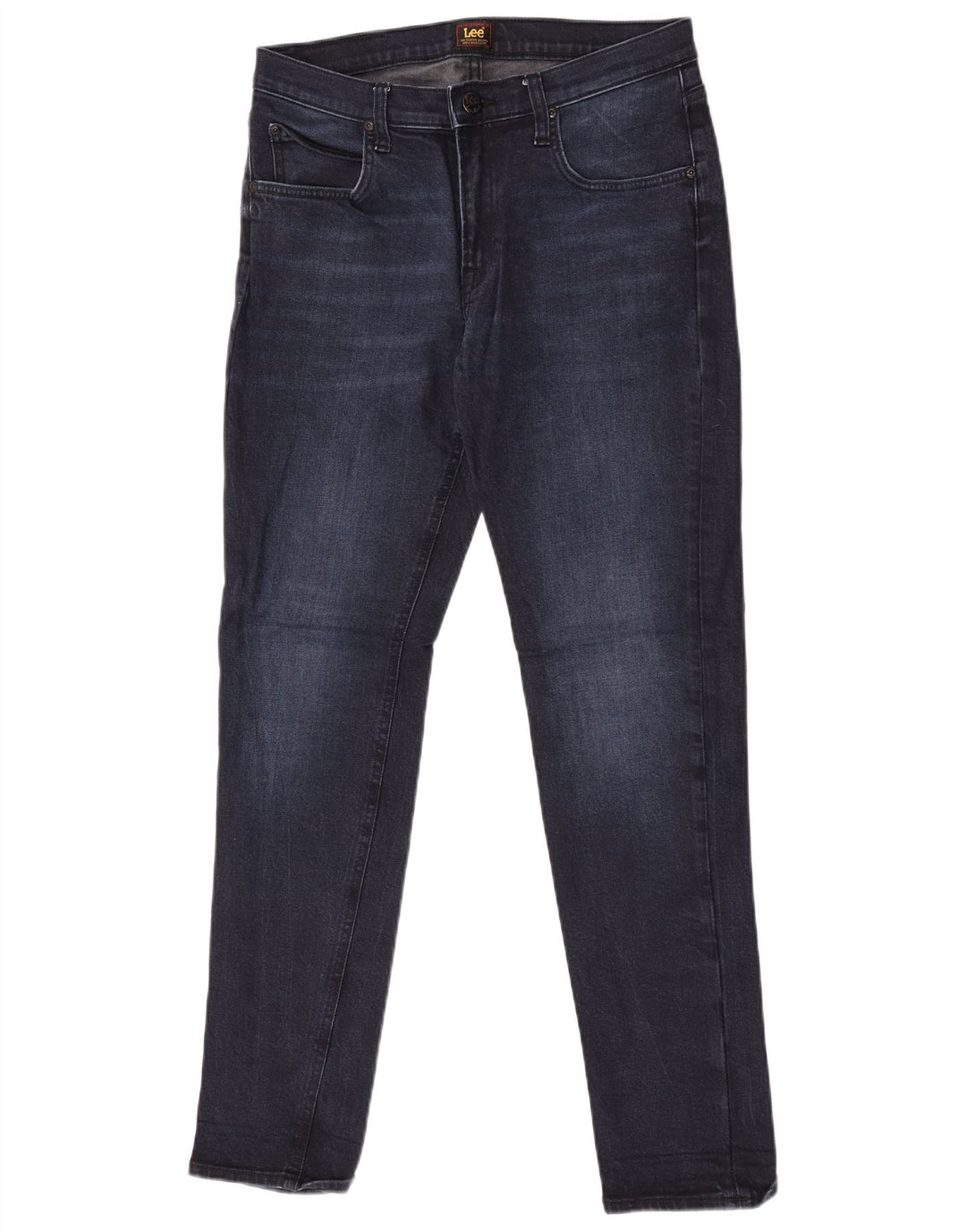Lee Herren Arvin Slim Jeans W30 L30 Blaue Baumwolle