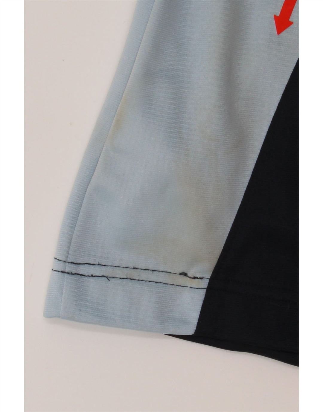 LOTTO Mens Tracksuit Top Jacket Medium Navy Blue Colourblock Polyester Vintage Lotto and Second-Hand Lotto from Messina Hembry 