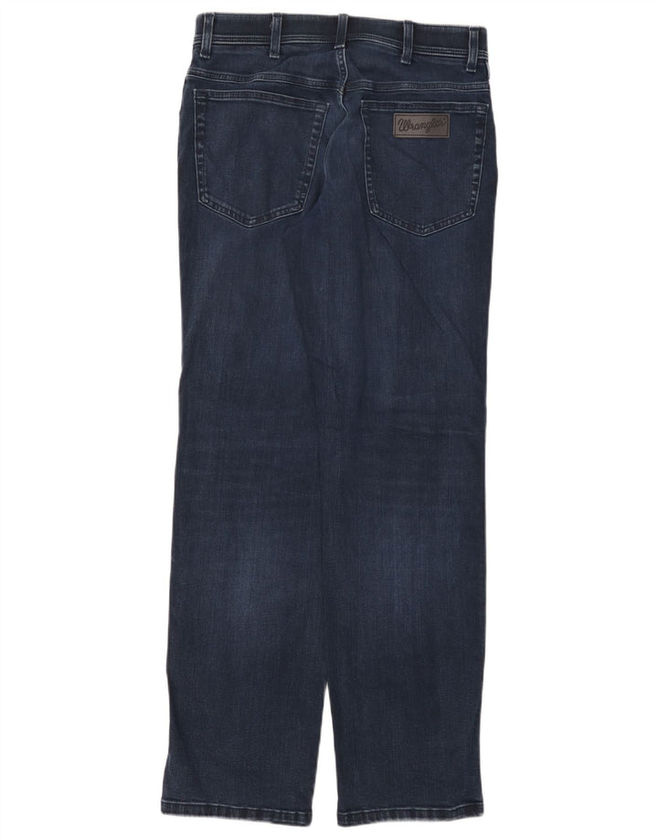 Wrangler Herren Texas Straight Jeans W32 L32 Marineblau Baumwolle