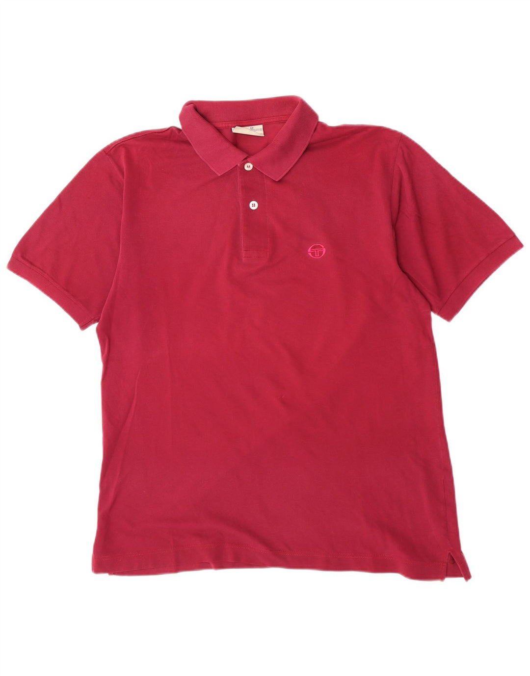 Sergio Tacchini Herren Poloshirt IT 48 Medium Maroon