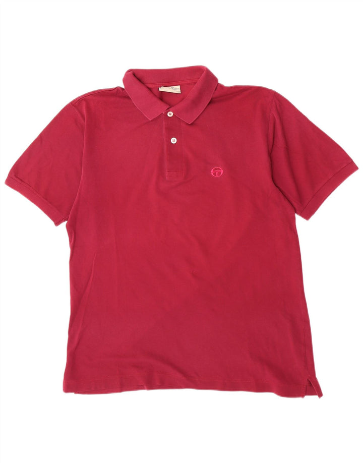 Sergio Tacchini Herren Poloshirt IT 48 Medium Maroon