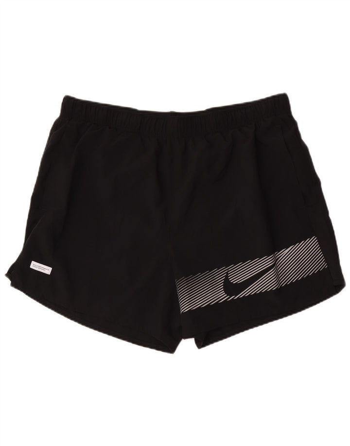 Nike Herren Dri Fit Grafik Sport Shorts XL Schwarz Polyester