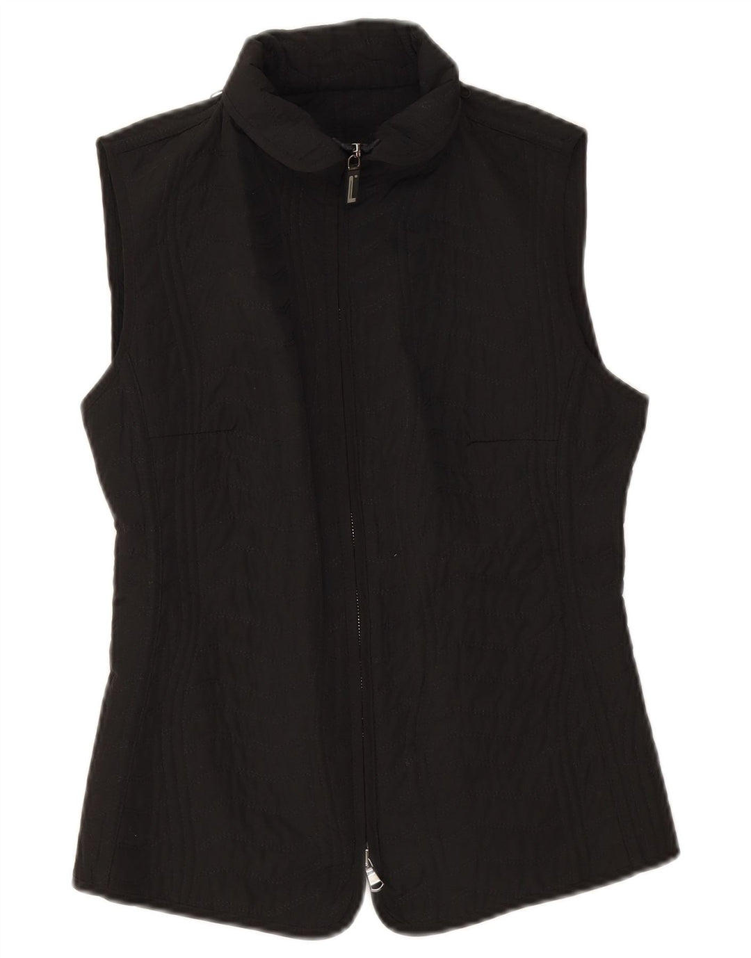 Pirelli Damen Weste IT 40 Small Schwarz Polyester