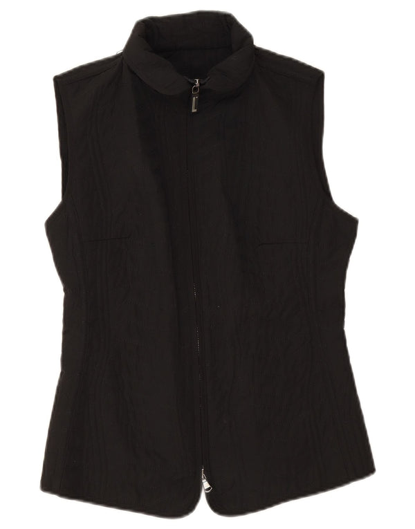 Pirelli Damen Weste IT 40 Small Schwarz Polyester