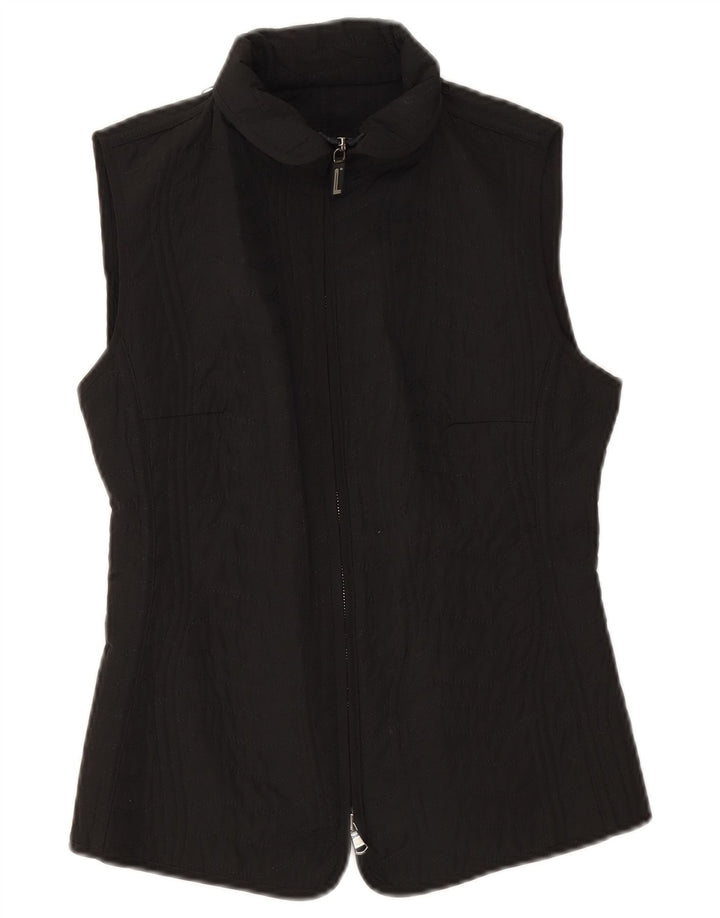 Pirelli Damen Weste IT 40 Small Schwarz Polyester
