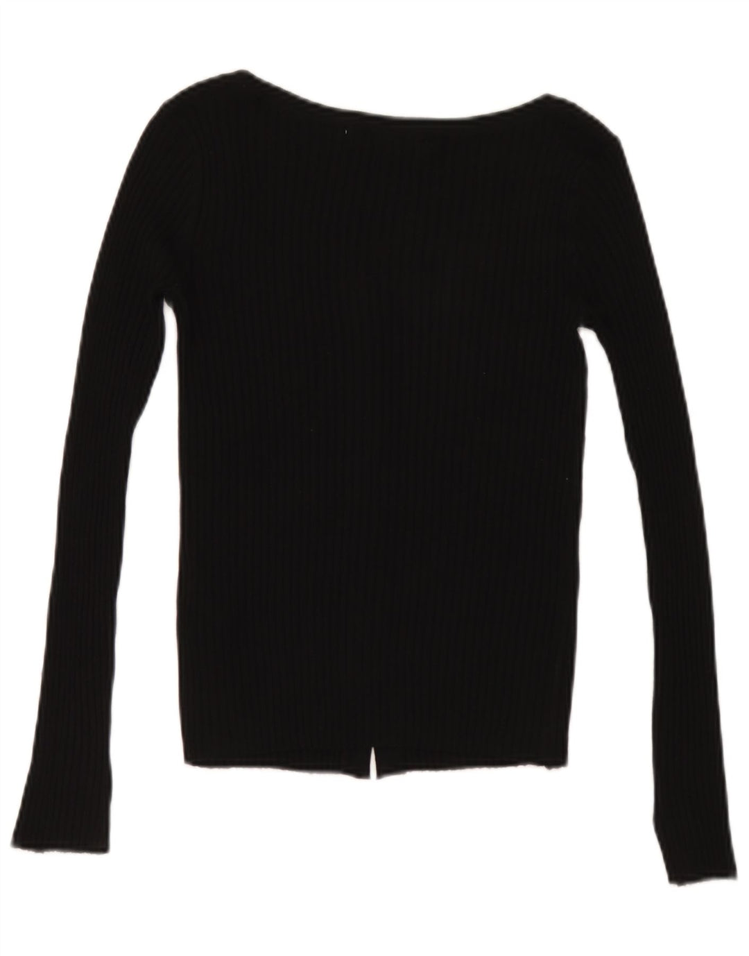 Zara Damen-Cardigan-Pullover UK 8 Small Schwarz Acryl