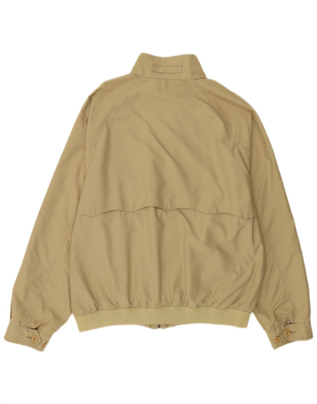 VINTAGE Mens Bomber Jacket UK 42 XL Beige