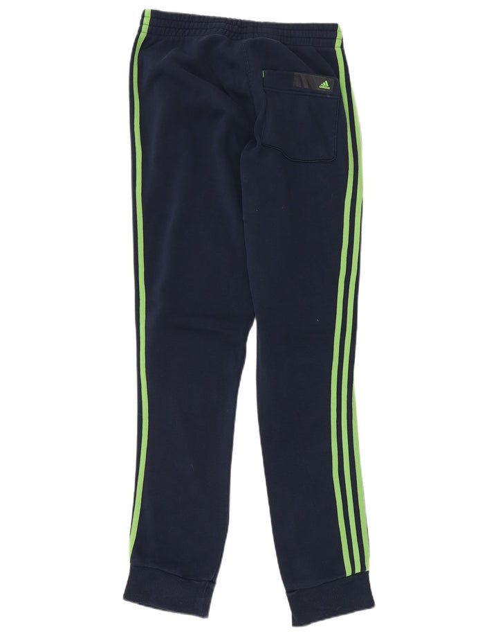 ADIDAS Herren-Trainingsanzug mit Grafik, Jogginghose, Größe S, marineblau, Baumwolle