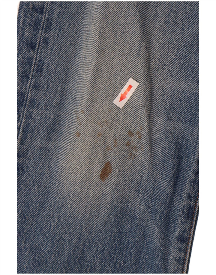 Levi's Herren 501 Straight Jeans W33 L30 Blaue Baumwolle