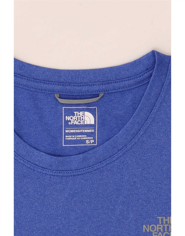 The North Face Damen T-Shirt Top UK 10 Small Blau
