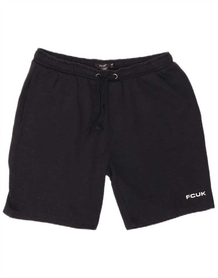 FCUK Herren-Sportshorts, Größe S, Marineblau