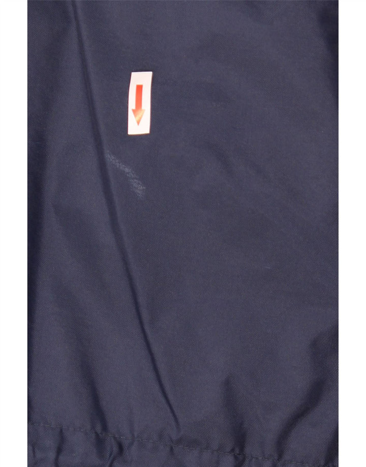 Adidas Herren Windjacke UK 40 Large Marineblau Farbblock