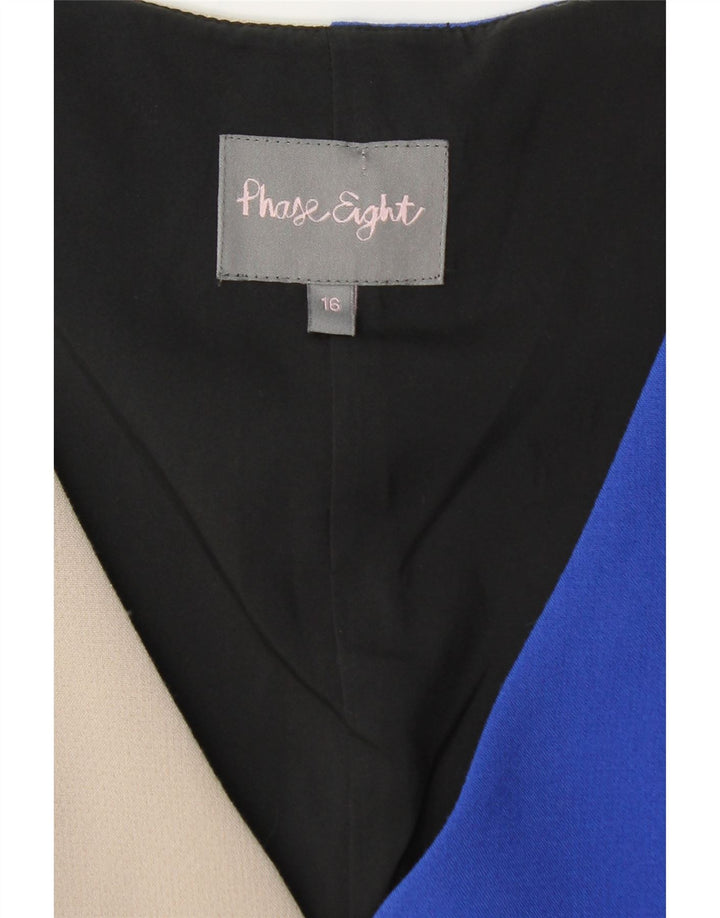 PHASE EIGHT Damen-Etuikleid, UK 46, groß, mehrfarbig, Farbblock