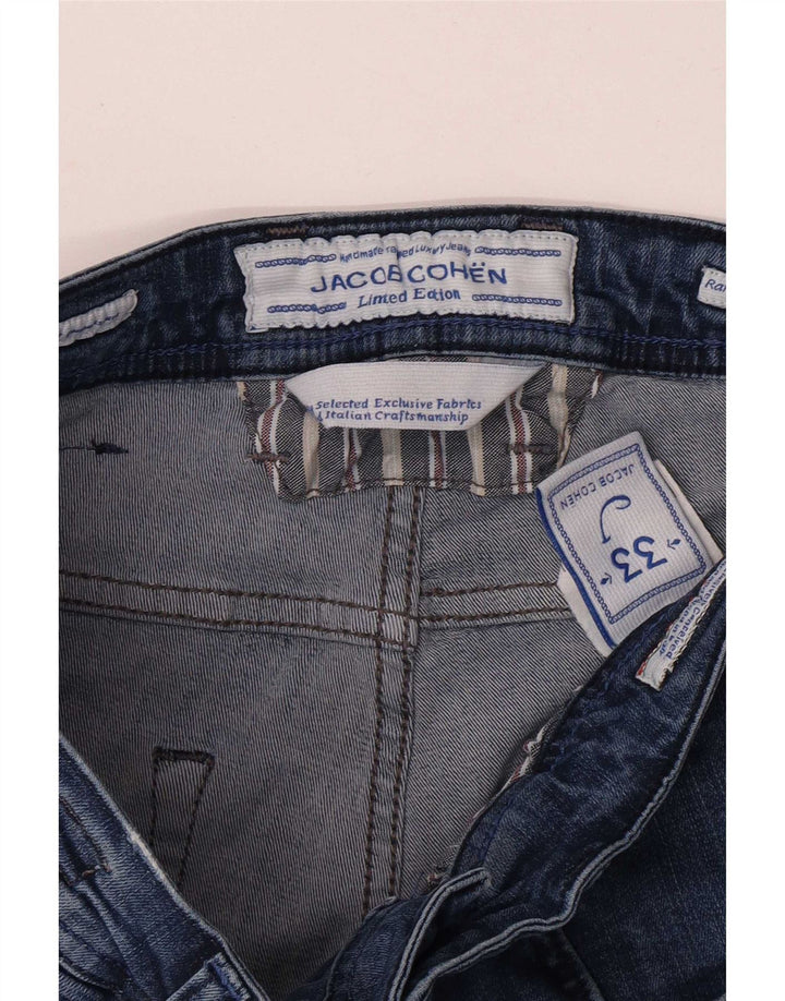 Jacob Cohen Damen Slim Jeans W33 L27 Blau
