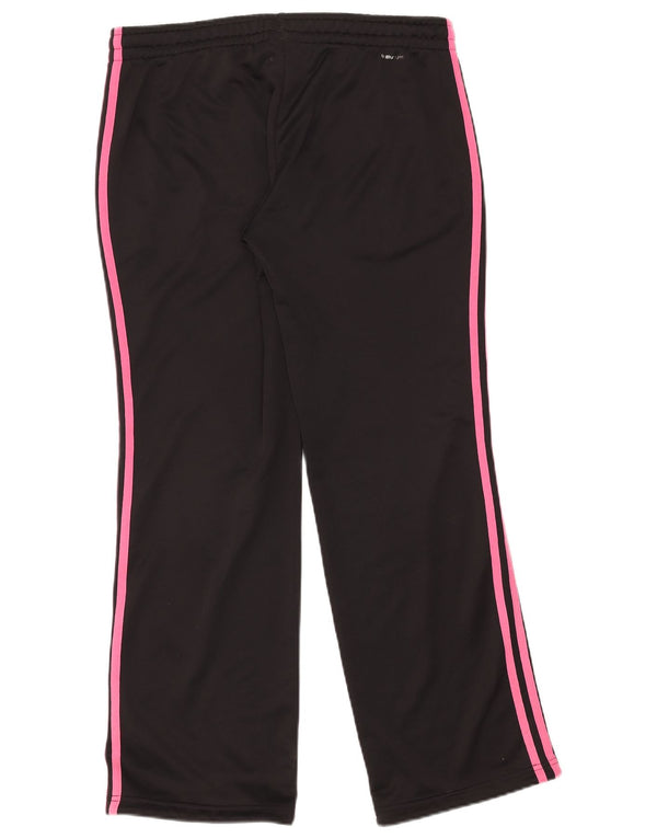 Adidas Damen-Trainingshose UK 12/14 Mittelschwarzes Polyester