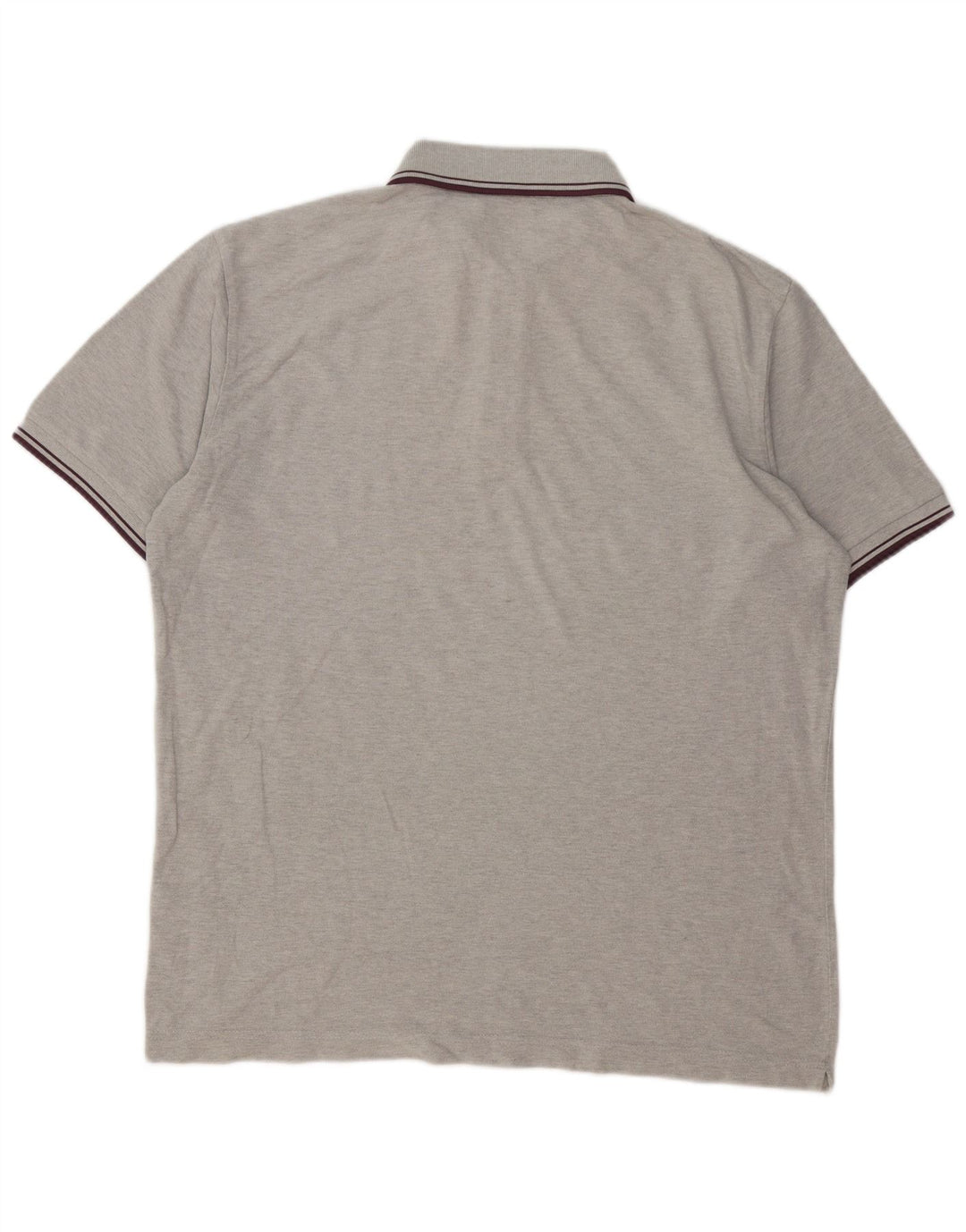 Kappa Herren Poloshirt XL Grau Baumwolle