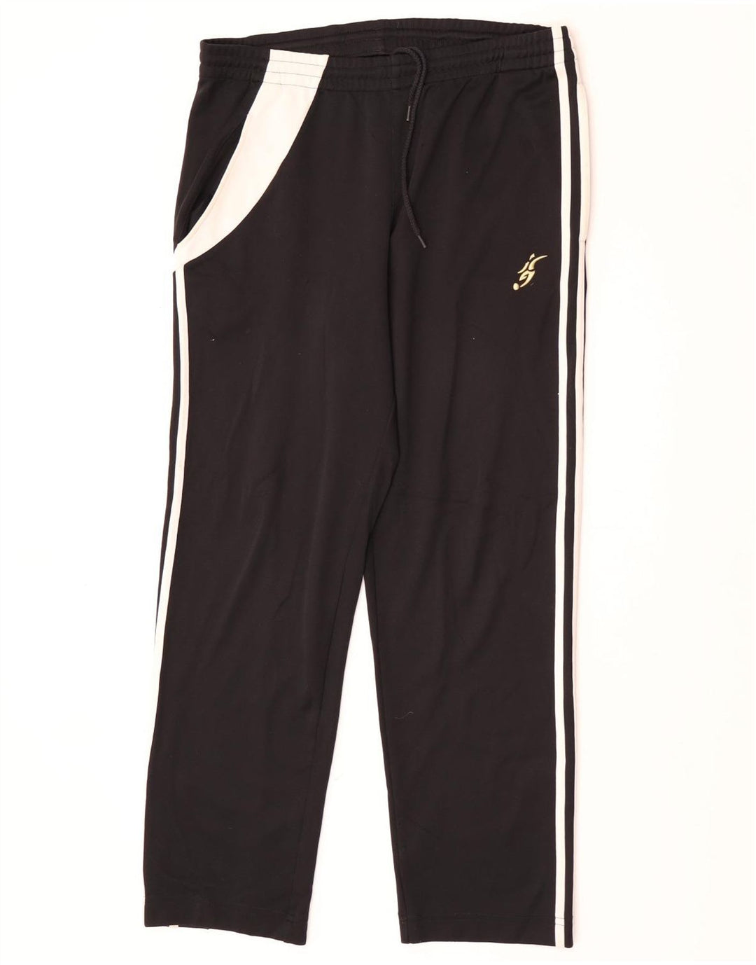 Adidas Herren-Trainingshose mit Grafik, Mittelschwarz, Farbblock