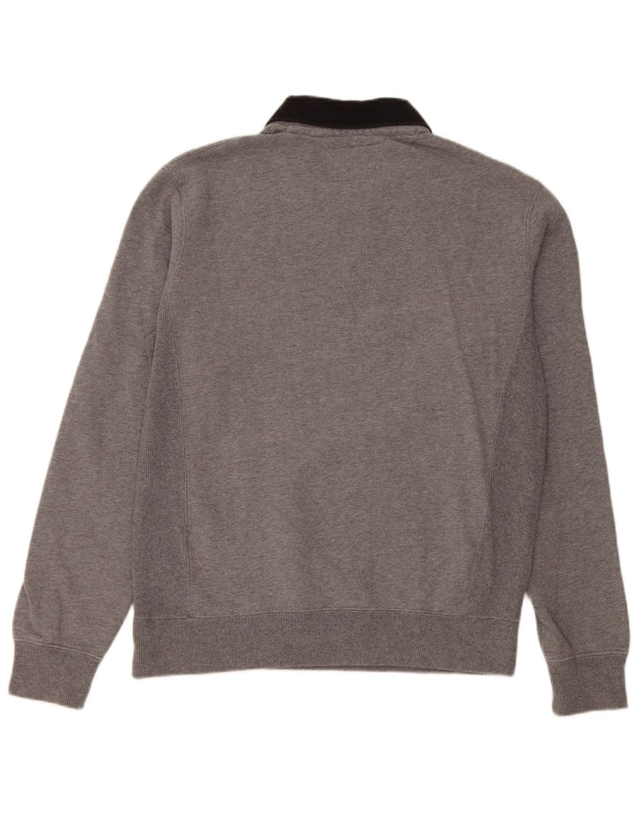 BACI & ABBRACCI Herren-Sweatshirt mit Grafik, Mittelgrau, Farbblock