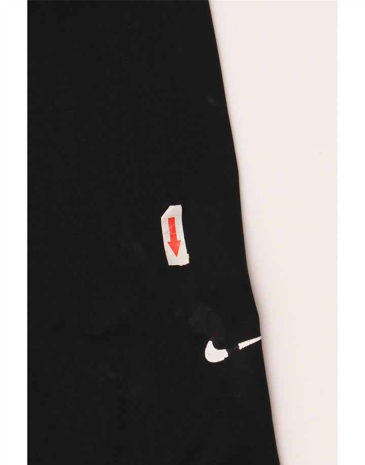 Nike Damen Capri Graphic Leggings UK 8 Small Schwarz