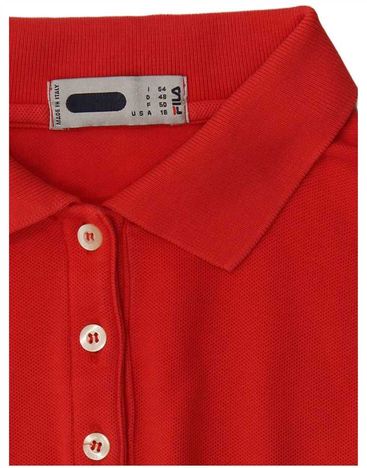 FILA Damen Poloshirt IT 54 3XL Rot