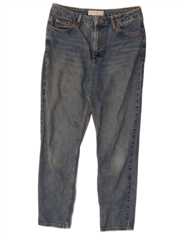 Topshop Herren Slim Jeans W30 L25 Blaue Baumwolle
