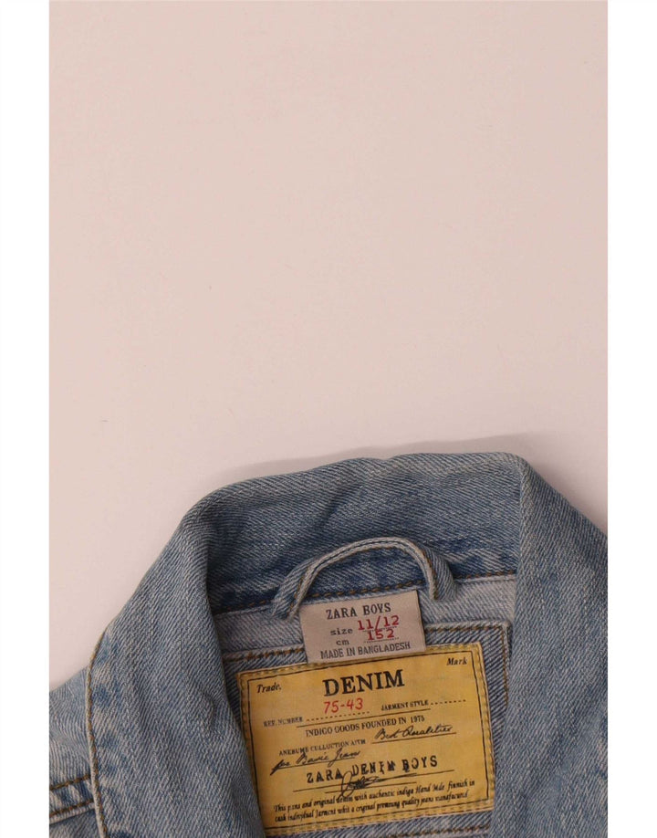 Zara Jeansjacke für Jungen, 11–12 Jahre, Blau