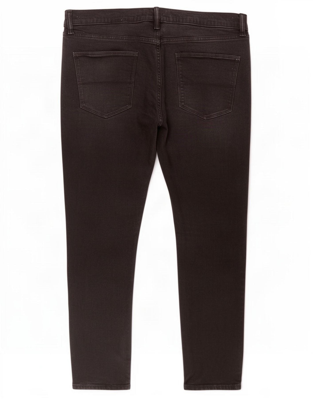Marks & Spencer Herren Skinny Jeans W36 L29 Schwarze Baumwolle
