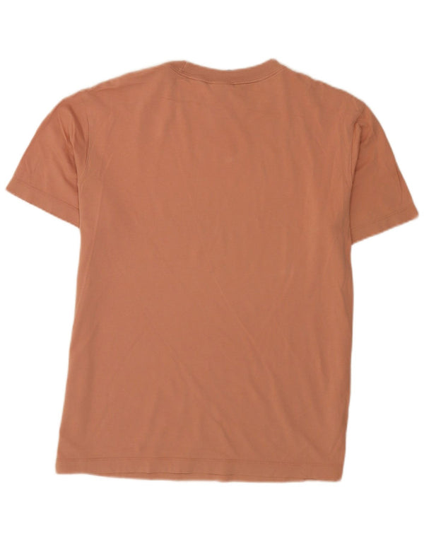 Nike Herren Loose Fit T-Shirt Top Small Rosa Baumwolle
