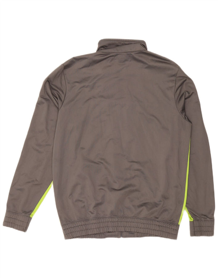 Kappa Herren-Trainingsanzug-Oberteil, Jacke, XL, Grau, Colourblock-Polyester