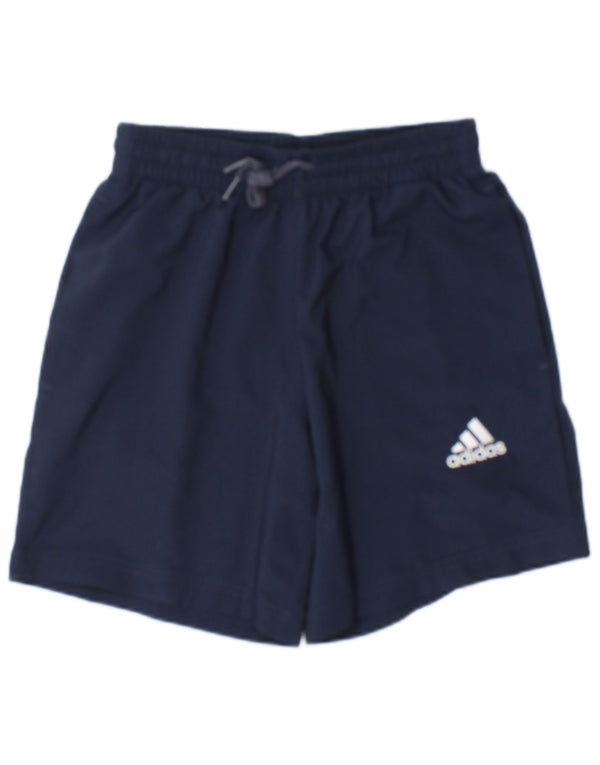 Adidas Damen Primegreen Sport Shorts UK 6 XS Marineblau Polyester